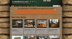 Desktop Screenshot of cabinbuilds.net