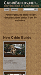 Mobile Screenshot of cabinbuilds.net